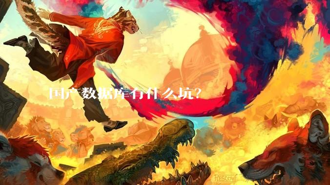 国产数据库有什么坑？